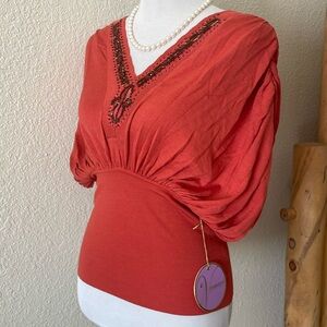 New Vermani Collezioni Silk top Sz M